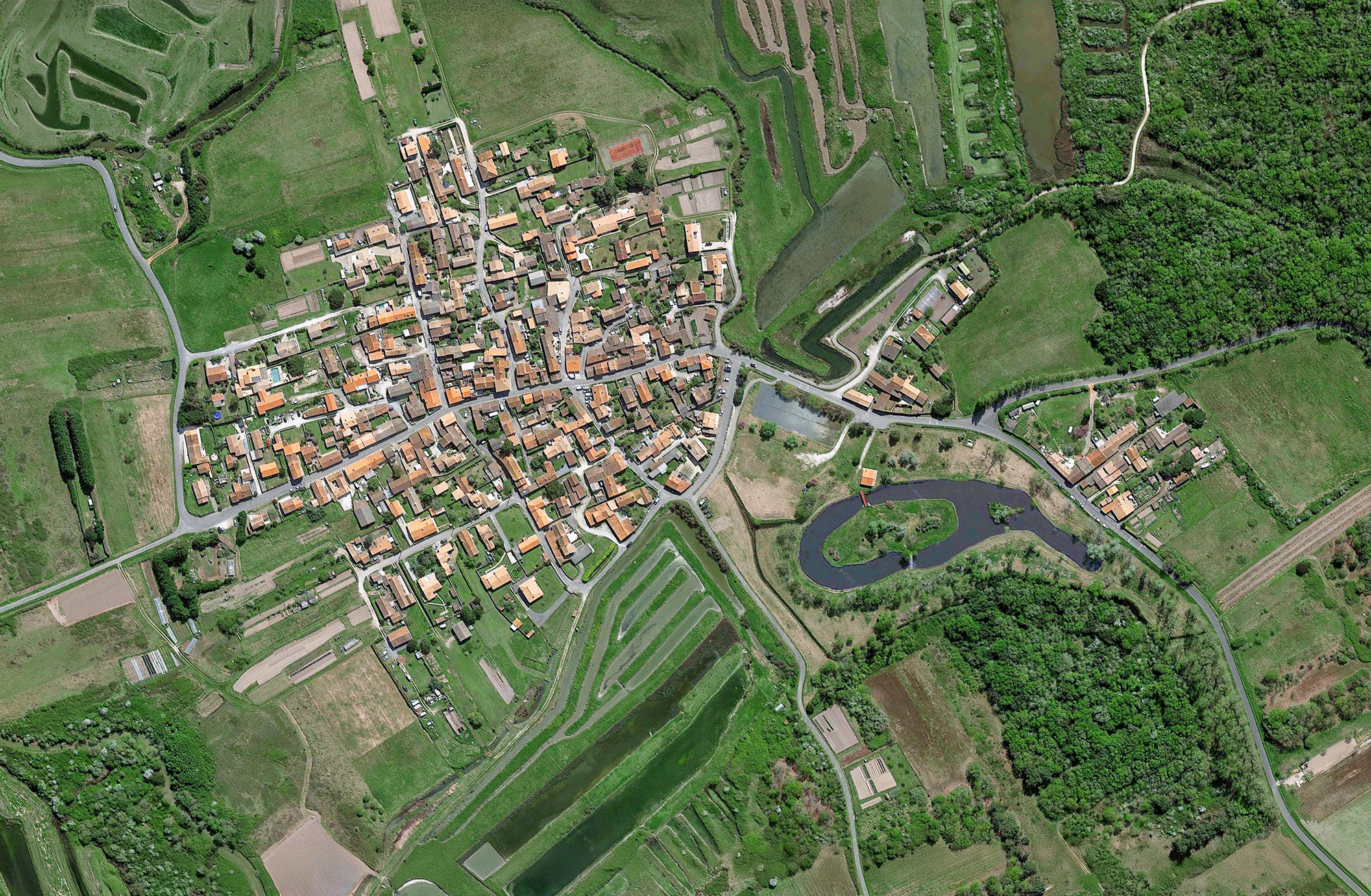 L’étang de La Maratte, à Arceau