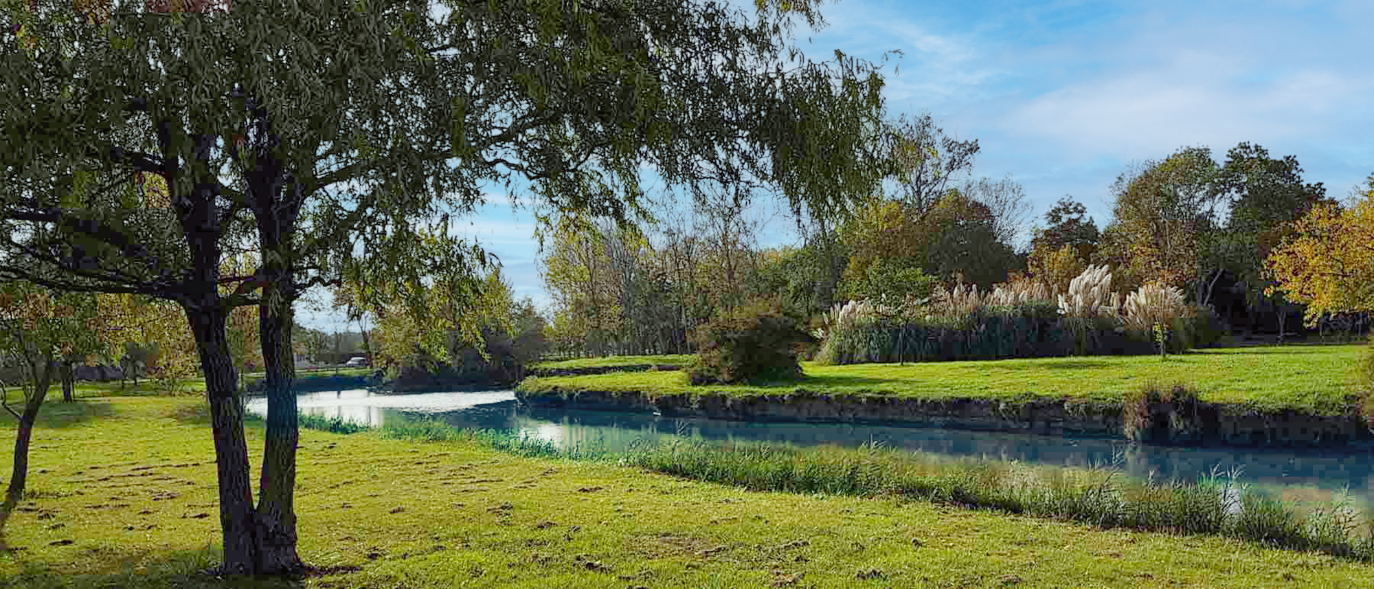 Le site de La Maratte, à l’entrée du village