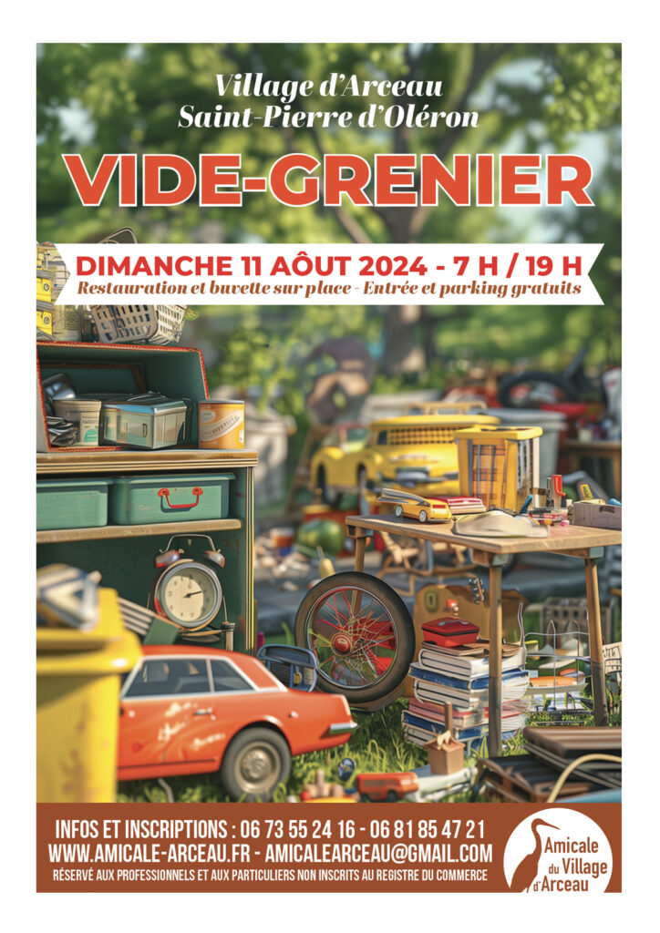 Vide grenier août 2024