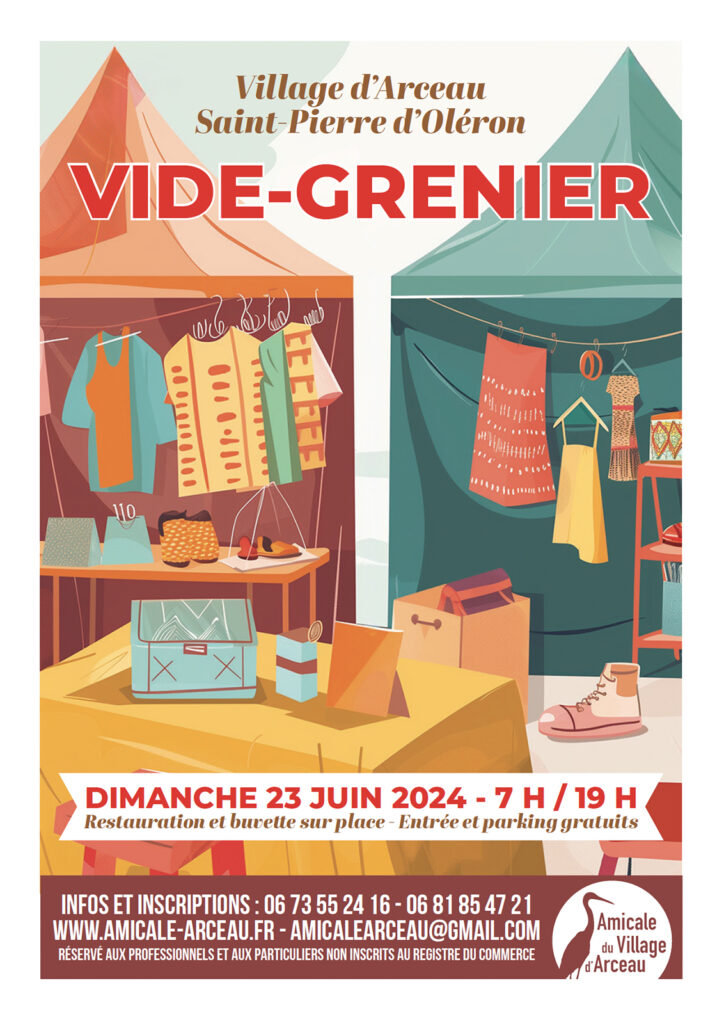 Vide grenier juin 2024
