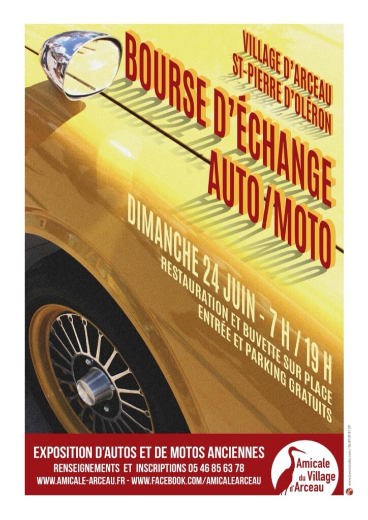 Bourse d’échange auto-moto juin 2018