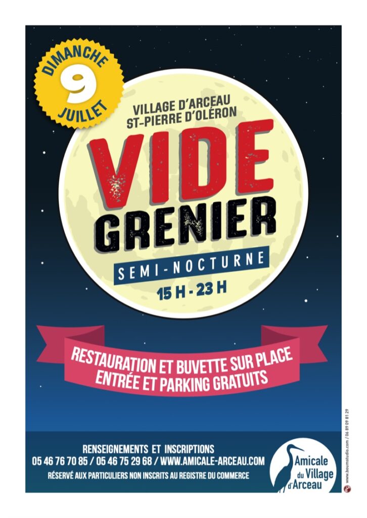 Vide-grenier juillet 2017