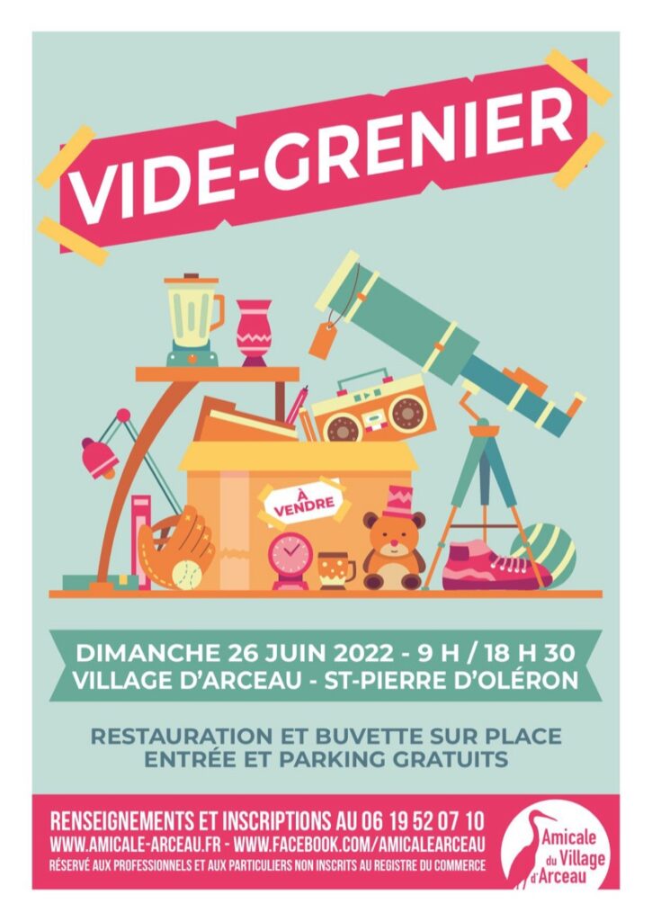 Vide-grenier juin 2022